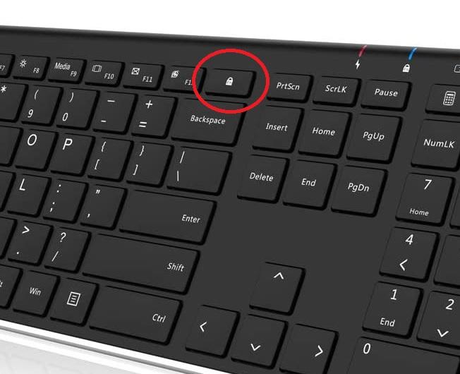 Lock or Unlock the Function (Fn) Key