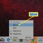 Move a Window That Is Off-Screen in Windows 11