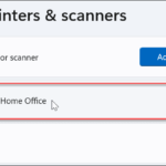 Rename a Printer in Windows 11