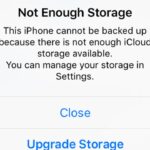 iCloud Storage Full