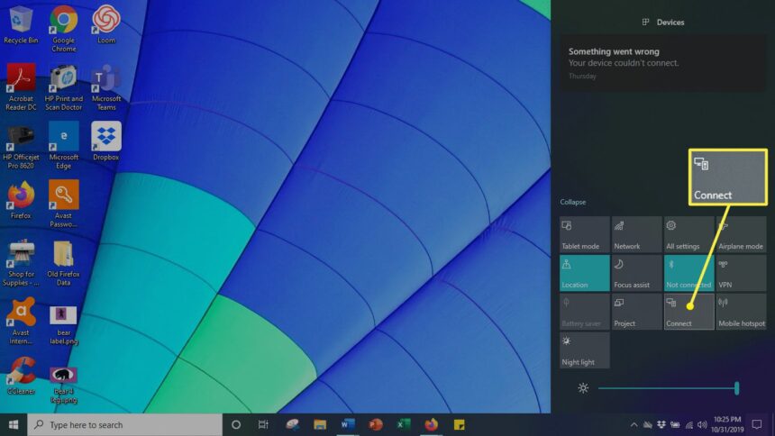 Screen Mirroring Issues in Windows